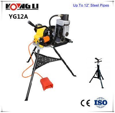 12&quot; Hydraulic Pipe Roll Groover Machine with 1500W Motor (YG12A)