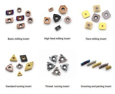 CNC Turning Blade Metal Cutting Machine Tools Tungsten Carbide Inserts for Metal Cutting