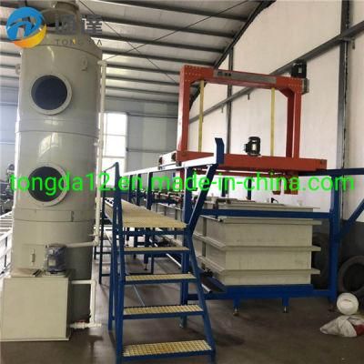 Tongda11 Electro Zinc Plating Machine Ectroplating Line Automatic Electropltaing Equipment