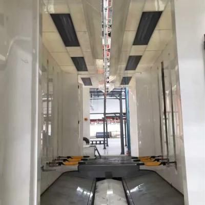 Electrostatic Manual Powder Coating Spray Booth for Lamp Post