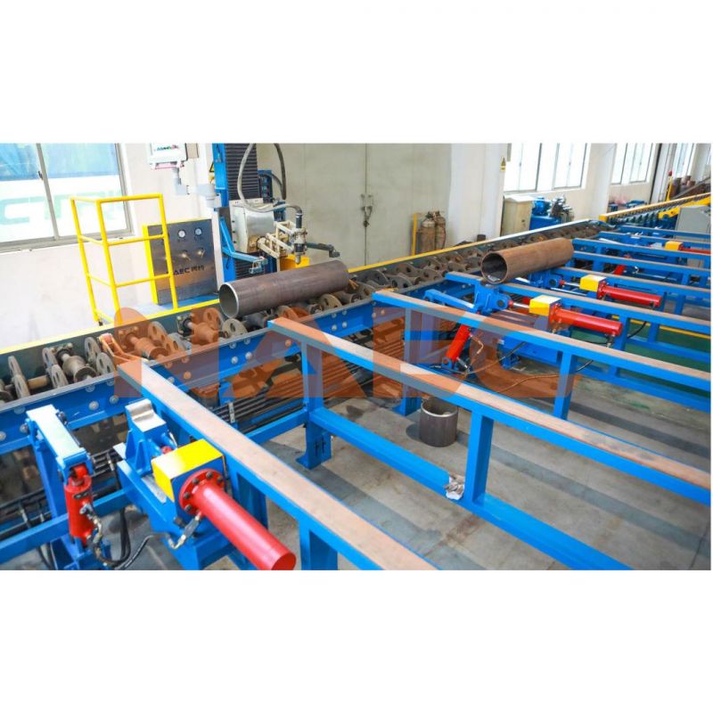 Automatic Pipe Cutting and Beveling Machine