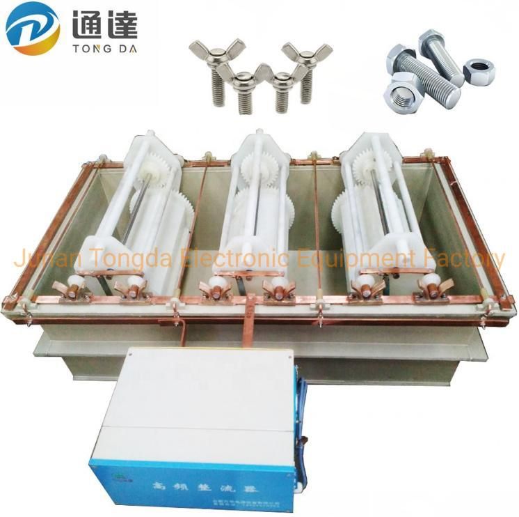 Barrel Manual Plating Machine Zinc Nickel Plating Line Portable Electroplating