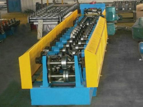 Automatic Fast CZ Purlin Roll Forming Machine With Fly Cuting