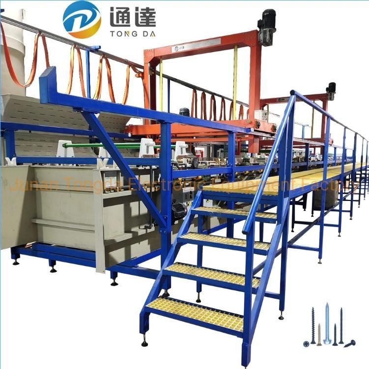 Zinc Plating Equipment Chrome Electroplating Machine Nickel Rack Electroplating Equipment