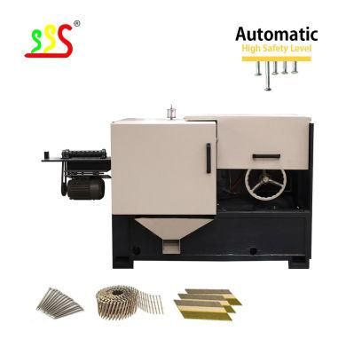 SSS 1-6 Inch Ling Wire Nail Making Machine Automatic Steel Nail Making Machine for Sale