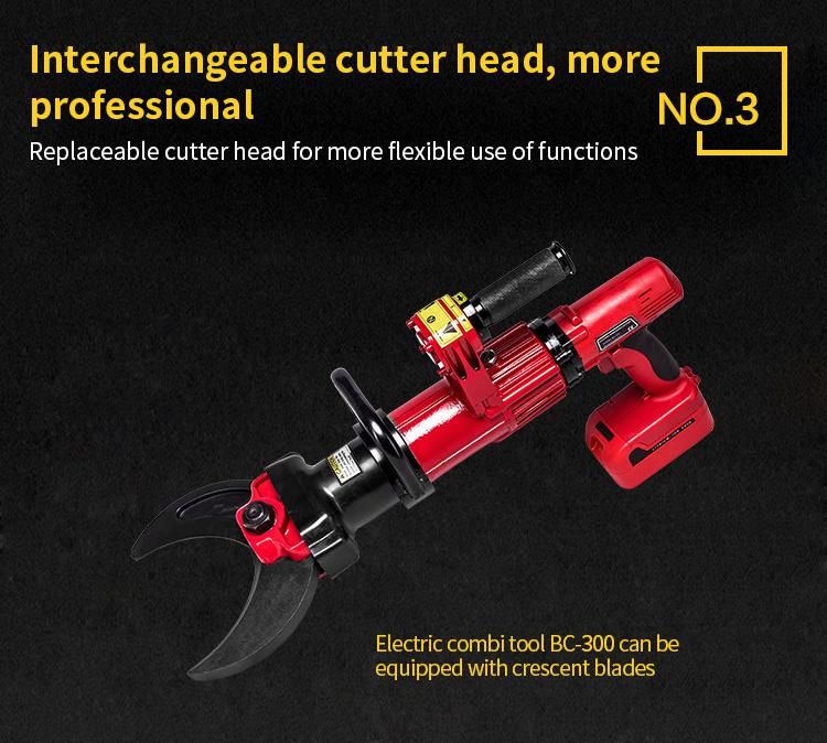 Advanced Rescue Tool Electric Hydraulic Spreading Cutter with Ce RoHS Certificate