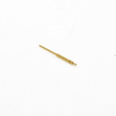 Custom Micro Machining Turning Brass 0.5mm Dia Electronic Pin for Computer