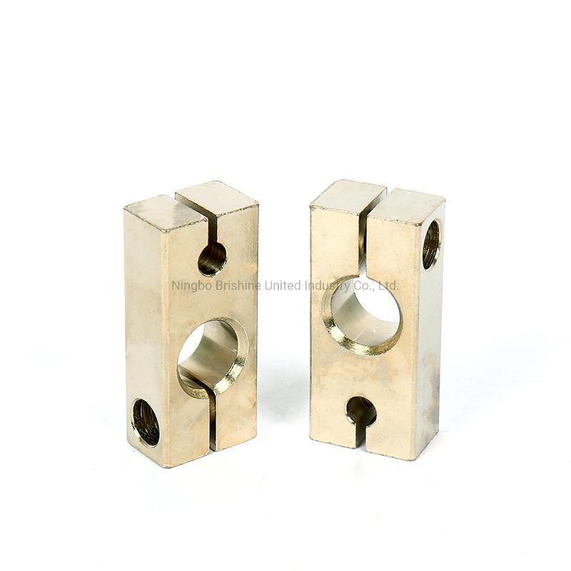 CNC Machining Screw Copper Colour Screw Locking Lamp Holder Parts