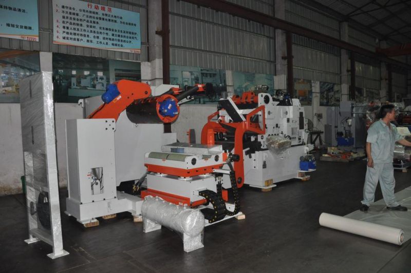 3 in 1 Straightener Uncoiler Machine Has Shearing Machine (MAC4-800H)