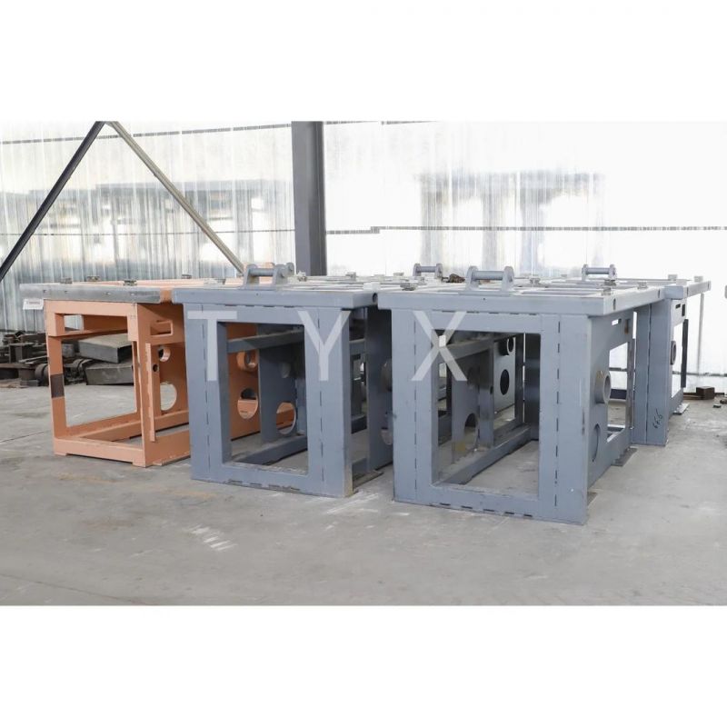 Metal Welding and Machining Equipments Frame CNC Machining Spare Parts Precision Machinery Part