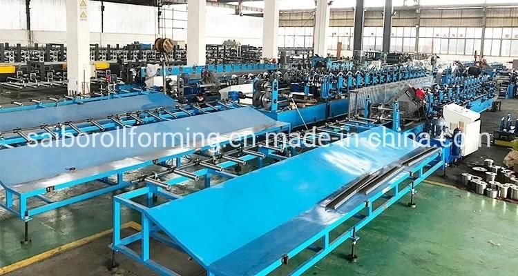 Crash Barrier Guard Rail Highway Roll Forming Machine Drive by Gear Box Manufacturer