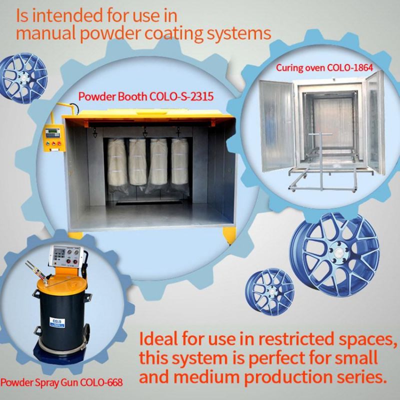 Powder Coating Spray Booth Equipment (Colo-S-2315)