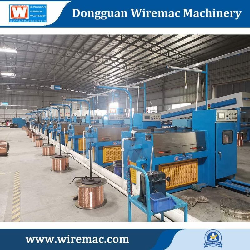CE Certified Excellent Quality Full Automatic Copper Wire Drawing Machine Europe