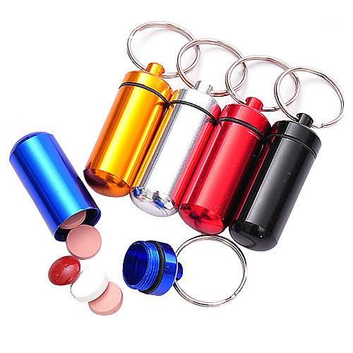 Waterproof Travel Aluminum Pill Box