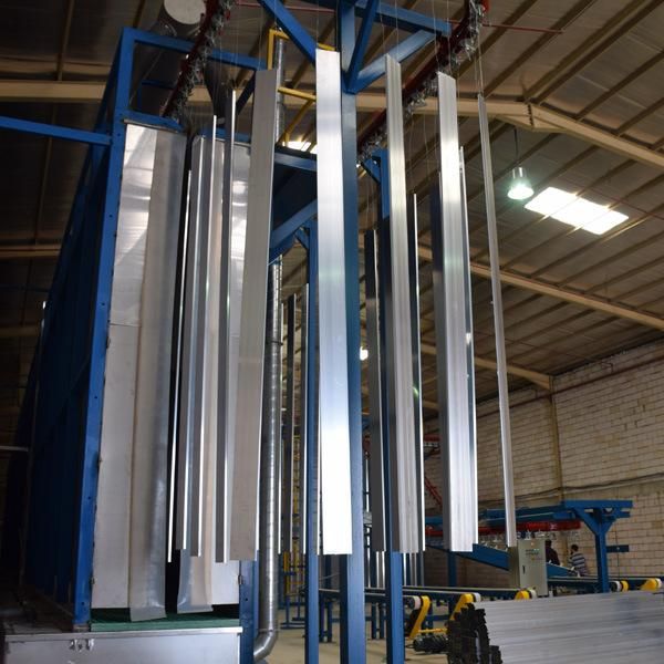 Automatic Vertical Aluminum Profile Powder Coating Line