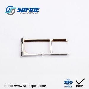 Sintered Metal Part Passivation and PVD Finish for Phone Accessories SIM Card Double Tray