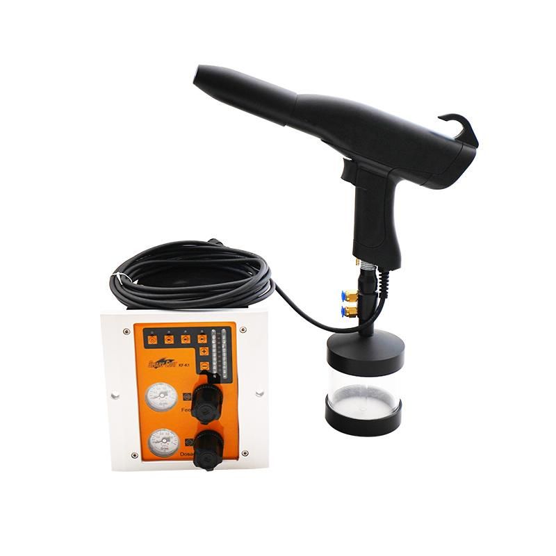 Portable Small Lab Powder Coating Machine with Hopper for Cup