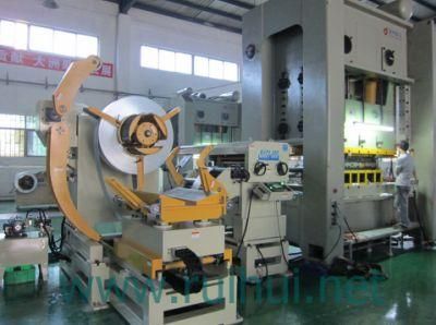 Coil Sheet Automatic Feeder with Straightener Use in Hardware Manufacturers Help to Making Parts
