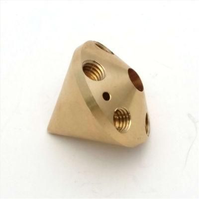 China Special Equipment of Brass Metal Nuts Machine Vehicle Motor Parts CNC Machining Manufacturing High Precision Fast Cutting Molding
