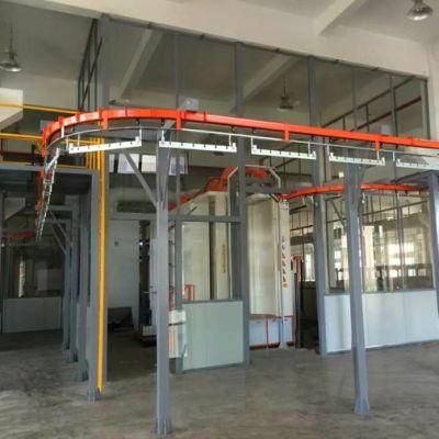 Powder Coating Line with Spraying Pretreatment