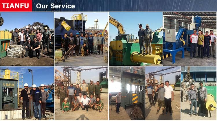 Automatic Hydraulic Baling Machine for Copper Scrap (CE approved)