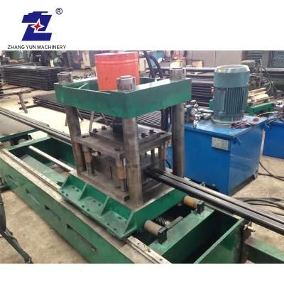 Zhangjiagang Steel Profile Hollow Elevator Guide Rail Roll Forming Machine