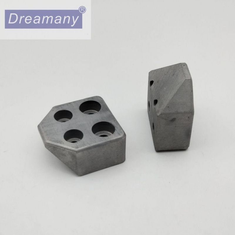 Injection Moulded Square Four-Hole Shaped Wear-Resistant Positioning Block