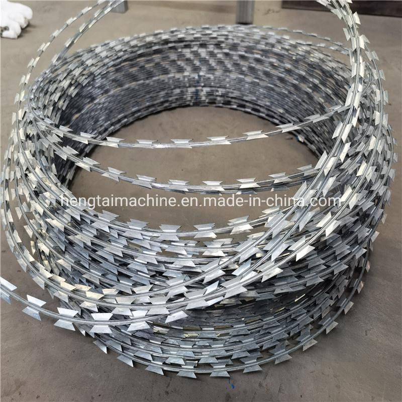 Safety Guard Fencing Razor Wire Mesh Machine