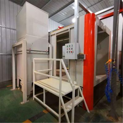 New Steel Electrostatic Automatic Powder Coating Spray Booth for Aluminum Profile