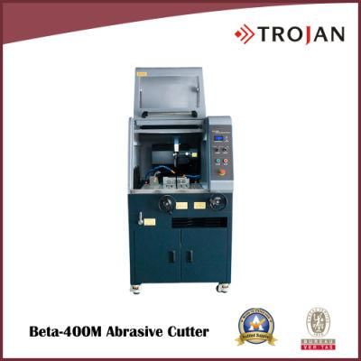 Beta-400m Manual Metallographic Abrasive Saw Cutter for Sample Preparation