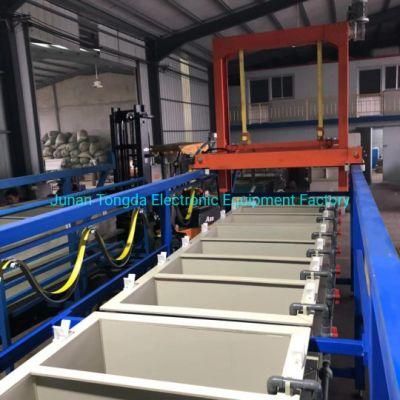 China High Quality Aluminum Anodizing Plant Hard Anodizing Electroplating Machine
