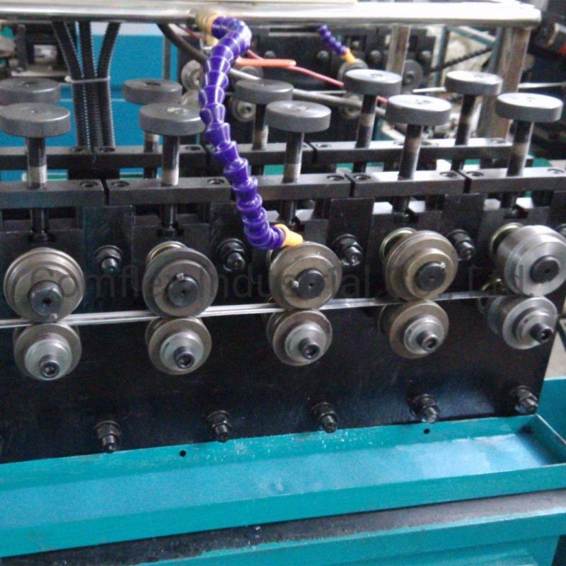 High Quality Exhaust Pipe Making Machine / Interlock Conduit Making Machine