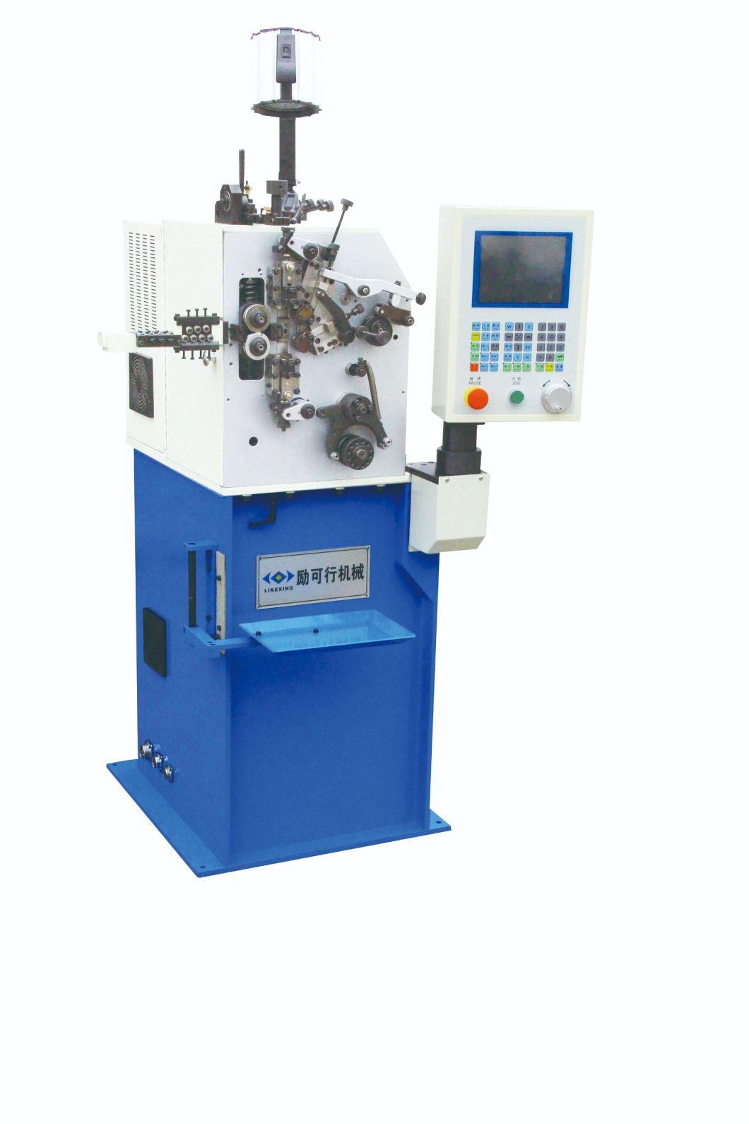 High Speed 2 Axis 0.1-0.8mm Computer Compression Spring Machine