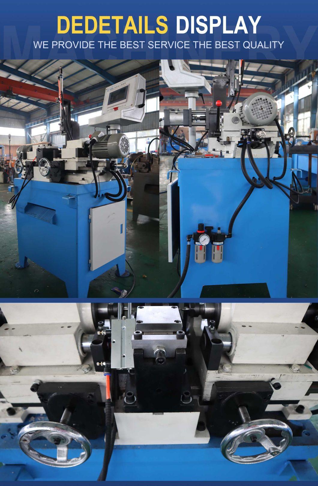 Metal Chamfer Beveling Steel Round Rod Chamfering Machine