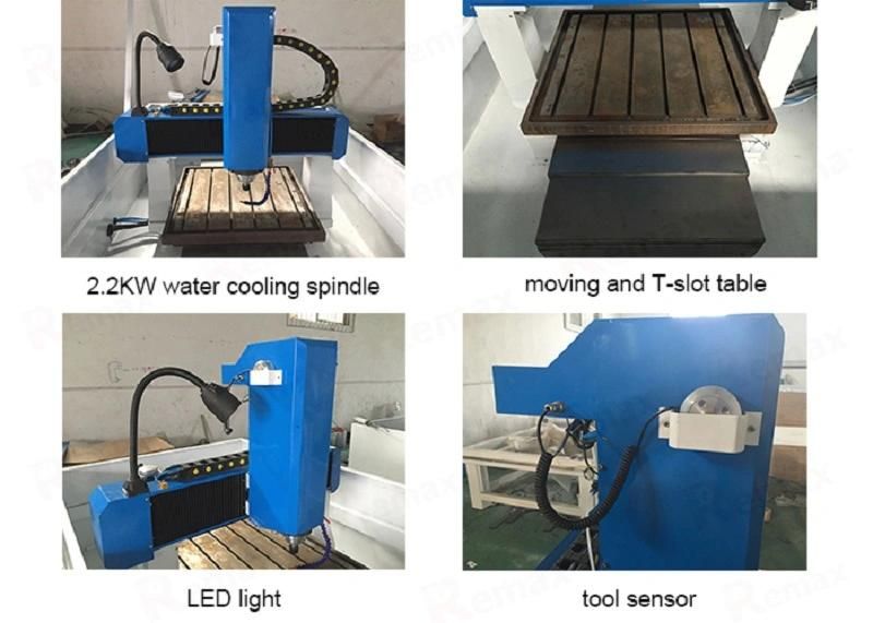 400*400mm 4 Axis Rotary Metal Carving CNC Router for Sale