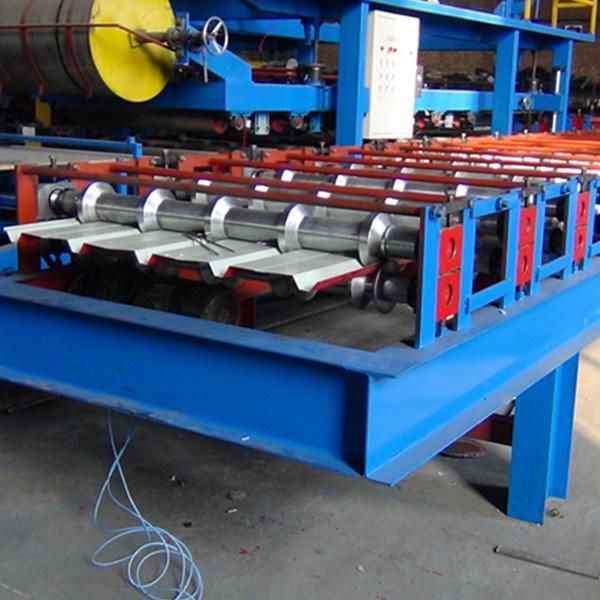 980 Outdoor Exterior Wall Insulation Decoration EPS Sandwich Panel Roll Forming Machine for Sale