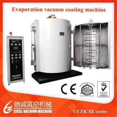 Plastic Aluminum Mirror Effect High Evaporation Vacuum Coating System, PVD Plating Machine