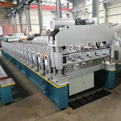 Popular in Nigeria Long Span Roof Panel Roll Forming Machine