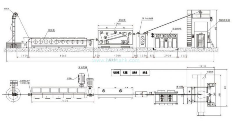 Intermediate Wire Drawing Machine with on Line Annealer