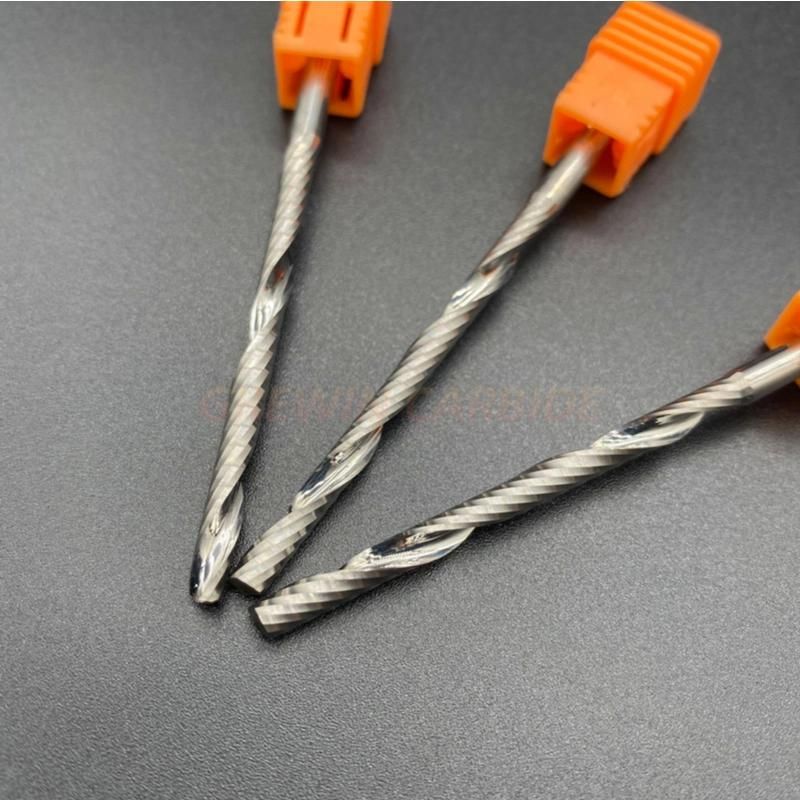 Gw Carbide - Solid Carbide Single Flute End Mill One Flute Endmill Bit