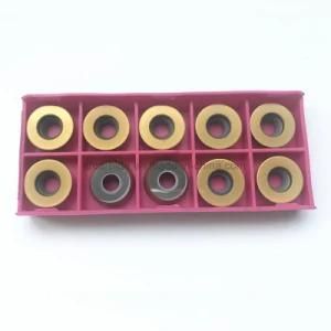 Manufacturer Large Stock Carbide Milling Insert in Round Shape