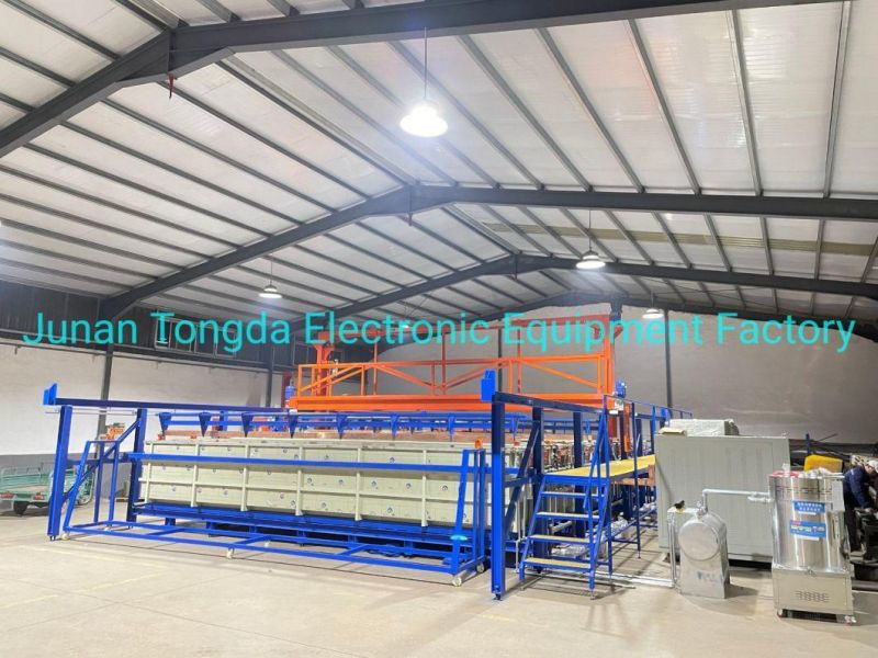 Tongda11 Customized Electro Nickel Plating Machine Electroplating Line for Zinc