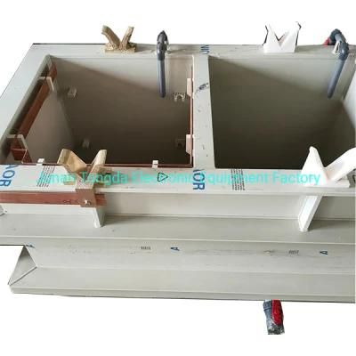 Copper Chrome Electroplating Tank Zinc Electroplating Bath with Material PP/PVC