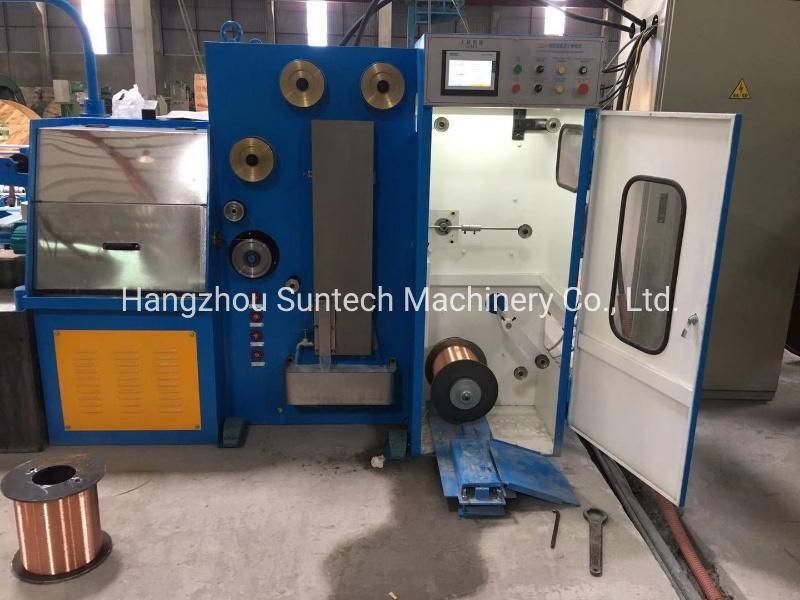Cable Usage Low Price High Speed Fine Copper Wire Drawing Machine with Annealing