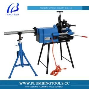 Electric Pipe Threading Machine with H-402 Pipe Support (HT-50F)