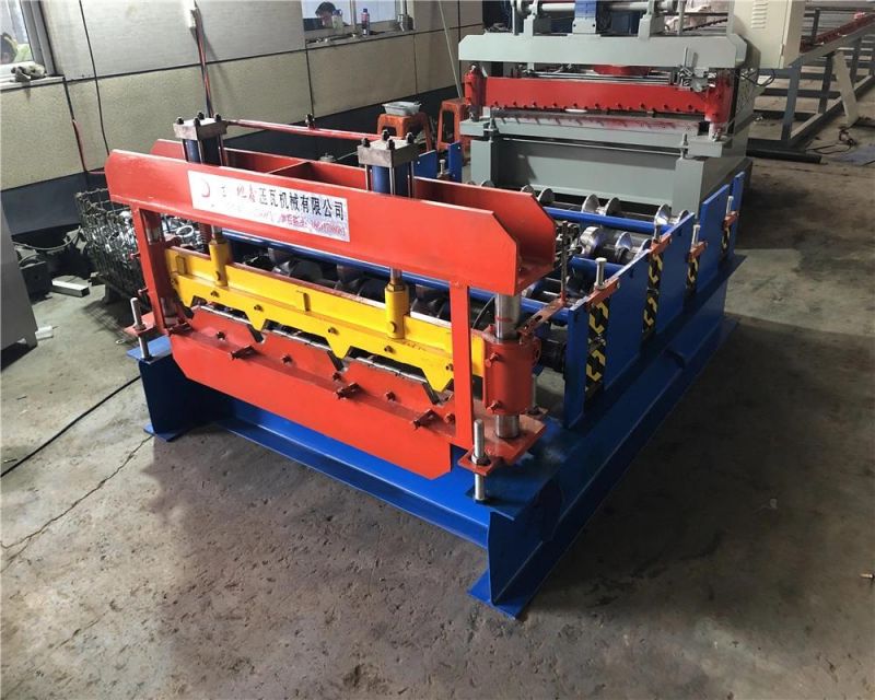 Bullnose Roof Panel Curving Roll Forming Tile Making Machine/Crimping Curved Roof Machine