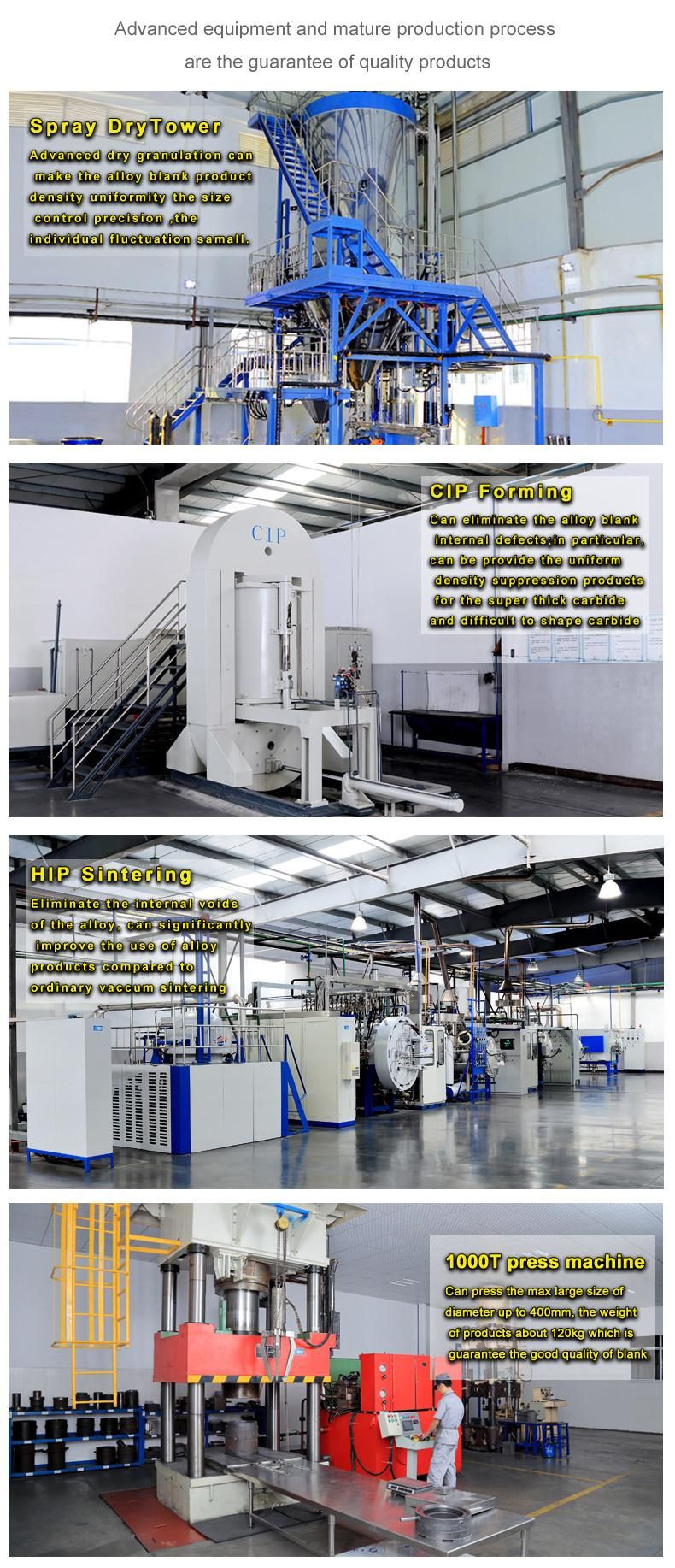 Factory Price Carbide Roller Cemented Carbide Roll Rings/Carbide Roller