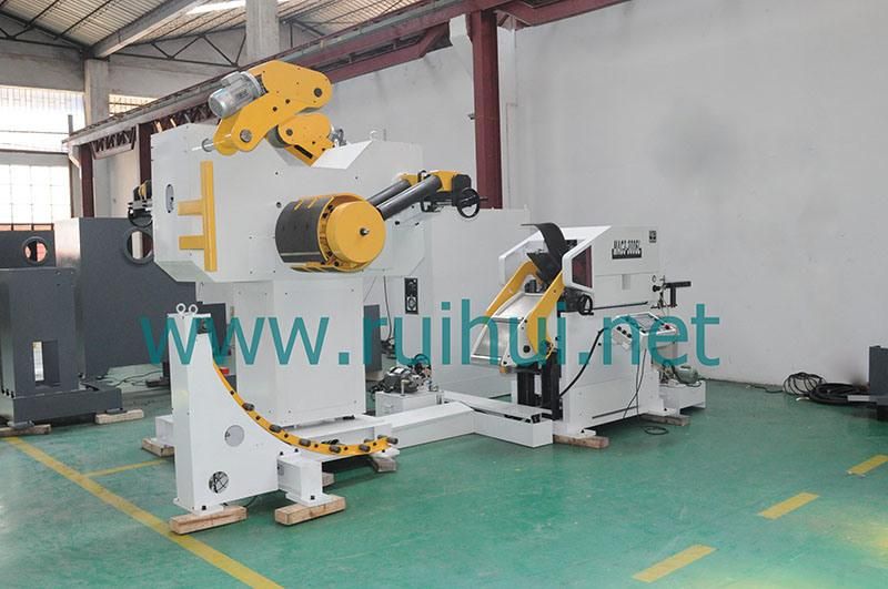 Automation Machine 3 in 1 Straightener Feeder with Nc Servo Feeder Help to Making Car Parts