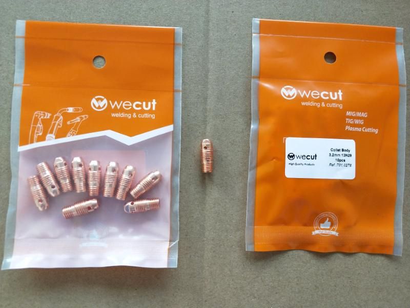 Welding Torch Collet Body 13n29 3.2mm (WECUT Brand) for Welding Parts