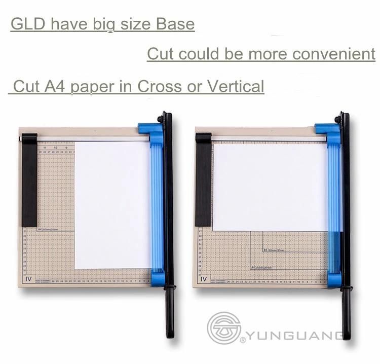 Steel Gld A4 Paper Cutter (Blue)